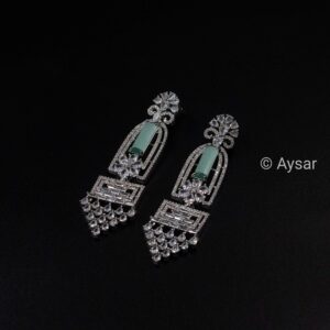 AD royal style earrings