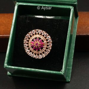 American daimond finger ring