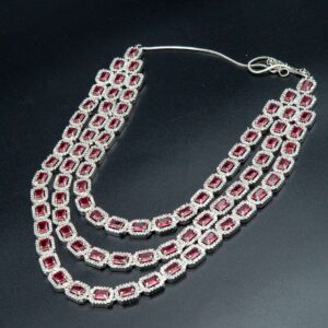NECKLACE AD RED OPERA