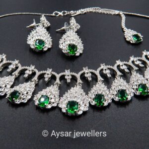 NECKLACE SET AD GREEN
